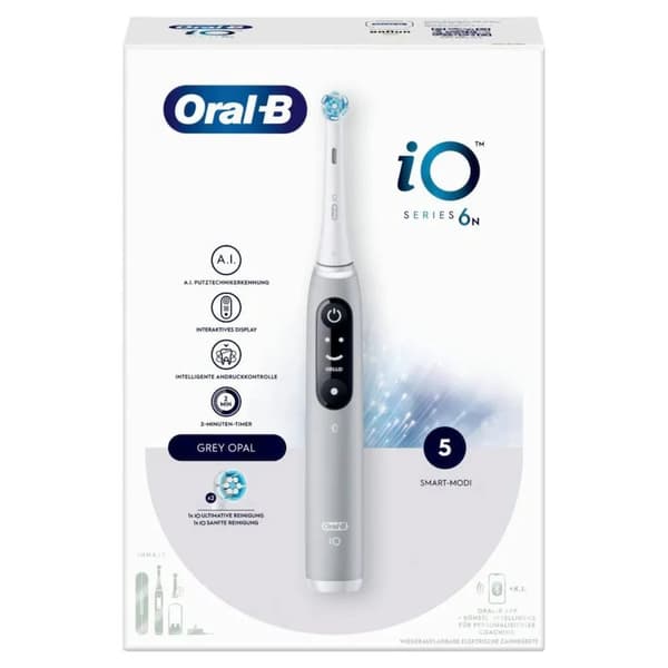 Oral-B iO Series 6 sähköhammasharja - harmaa