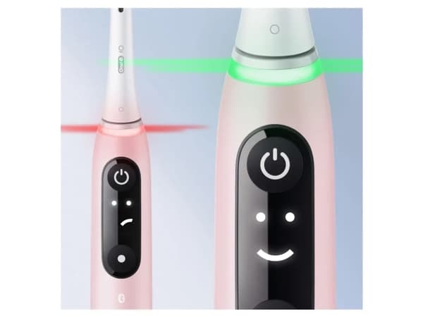 Oral-B iO Duo, Aikuinen, Värisevä hammasharja, Päivittäinen käyttö, Ienhoito, Pulssi, Herkkä, Valkaisu, Musta, Ruusu, 2 min, Musta, Ruusu