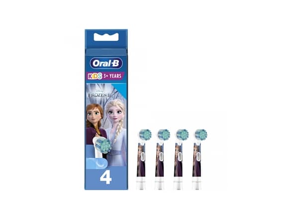 Braun Oral-B Kids, 4 stk, Flerfarvet, 4 månad(er), Frosset, 3 År, Oral-B