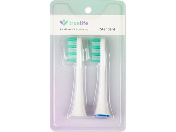 TrueLife SonicBrush UV - Standard Duo Pack, 2 styck, Vit