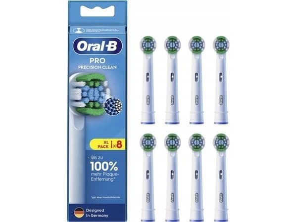Oral-B Pro Precision Clean tannbørstehoder - 8 stk.