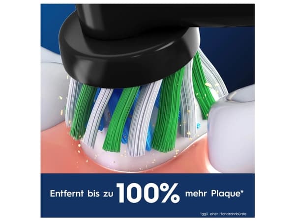 Oral-B CrossAction , 4 kpl, Musta, 3 kuukautta, Oral-B, Laatikko