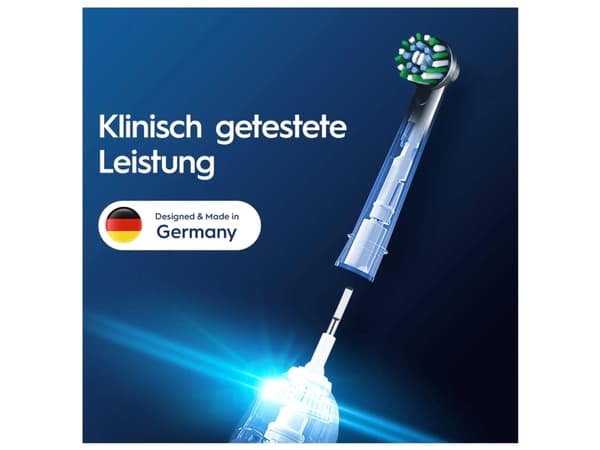 Oral-B CrossAction , 4 kpl, Musta, 3 kuukautta, Oral-B, Laatikko