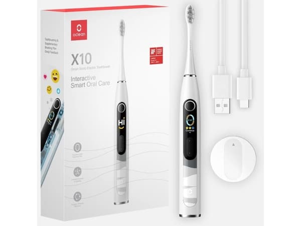 Oclean X10 äänihammasharja (harmaa)