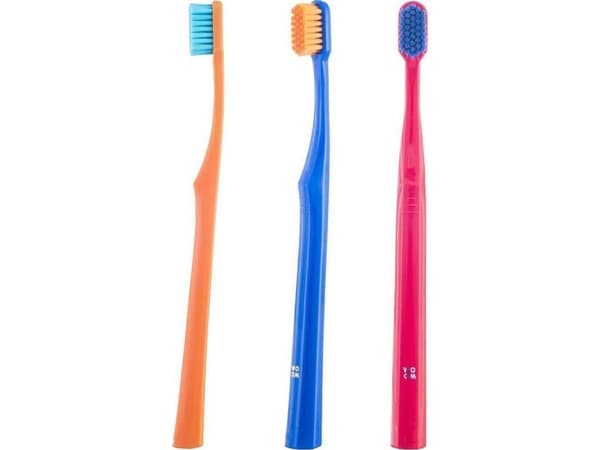 Woom 6500 Ultra Soft Toothbrush Tandborste med mjuka borststrån 3st.