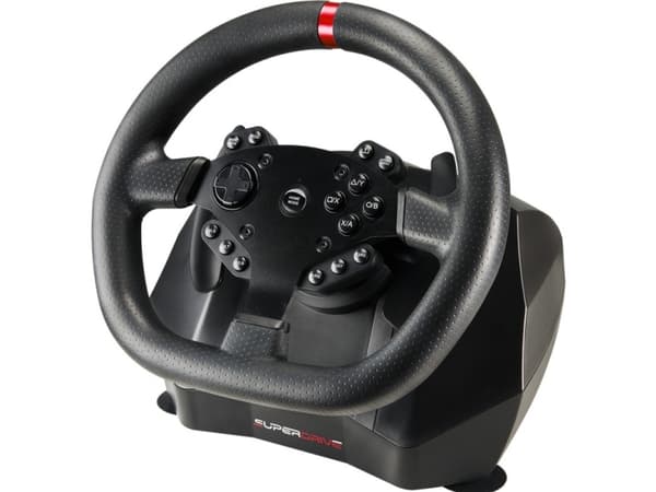 Subsonic SA5659, Ratt + pedaler, PlayStation 4, Xbox One, Xbox One S, Xbox One X, Xbox Series S, Xbox Series X, D-pute, Alternativer-knapp, Del-knapp