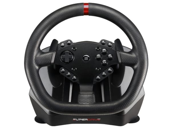 Subsonic SA5659, Ratt + pedaler, PlayStation 4, Xbox One, Xbox One S, Xbox One X, Xbox Series S, Xbox Series X, D-pute, Alternativer-knapp, Del-knapp