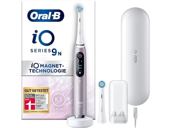 Braun Oral-B iO Series 9N Rose Quartz Elektrisk tandborste