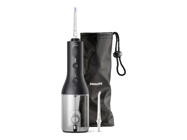 Philips Sonicare Power Flosser 3000 HX3826 - Munnutskyller - trådløs - svart