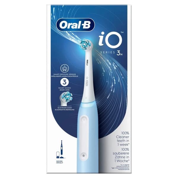 Oral-B iO Series 3n elektrisk tannbørste - isblå
