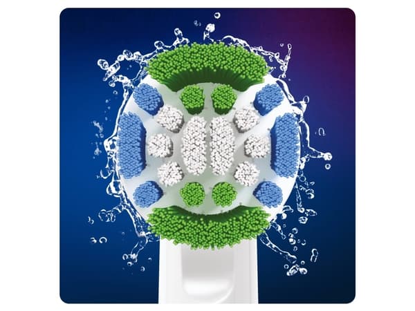 Oral-B Precision Clean CleanMaximiser - Utskiftningsbørstehode - for tannbørste - hvit (en pakke 12) - for ProfessionalCare 550 Precision Clean, 600
