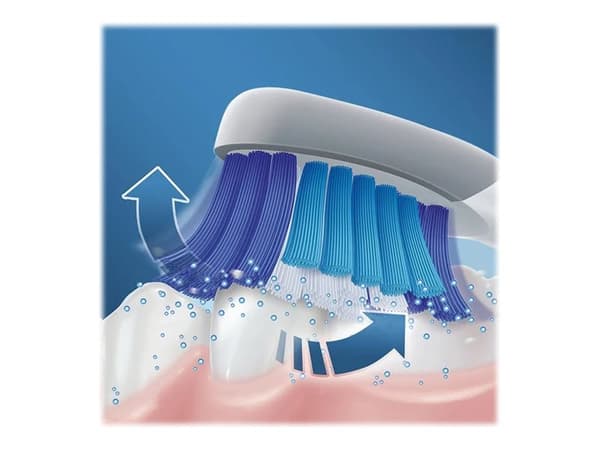 Oral-B Pulsonic Slim Luxe 4100, Vuxen, Ultraljudstandborste, Daglig vård, Känslig, Tandblekning, 62000 rörelser per minut, Rose Gold, 2 min