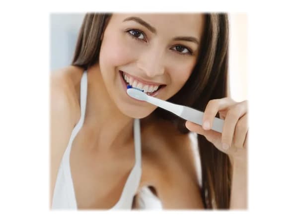 Oral-B Pulsonic Slim Luxe 4100, Vuxen, Ultraljudstandborste, Daglig vård, Känslig, Tandblekning, 62000 rörelser per minut, Rose Gold, 2 min