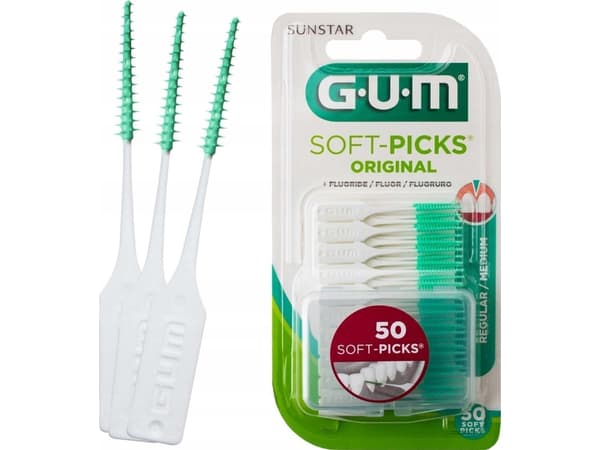Gum GUM ORIGINAL INTERDENTAL CLEANER M MIDDELS 50 STK