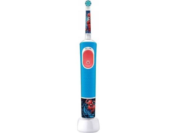 Oral-B | Vitality PRO Kids Spiderman | Electric Toothbrush with Travel Case | Rechargeable | For children | Blue | Number of brush heads included 1 |