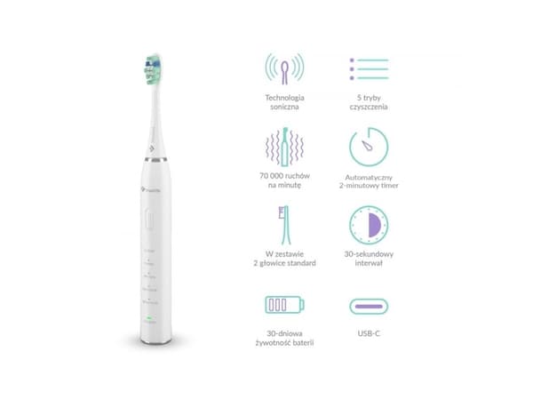 TrueLife SonicBrush Clean30 White hammasharja