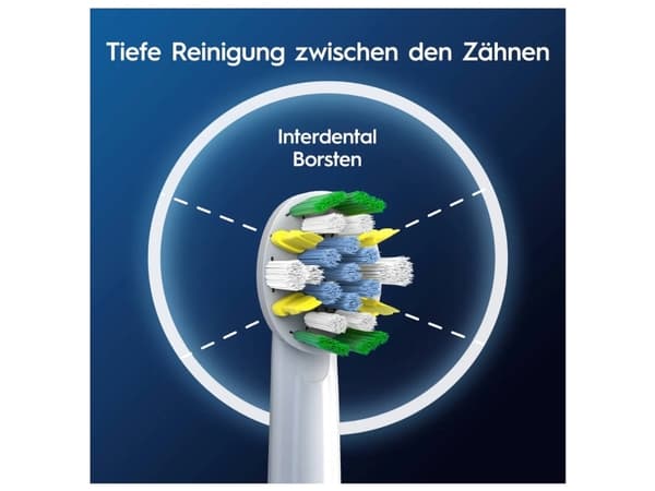 Oral-B Deep Cleaning, 6 stykker, Hvit, 3 måned(er), Oral-B, Boks