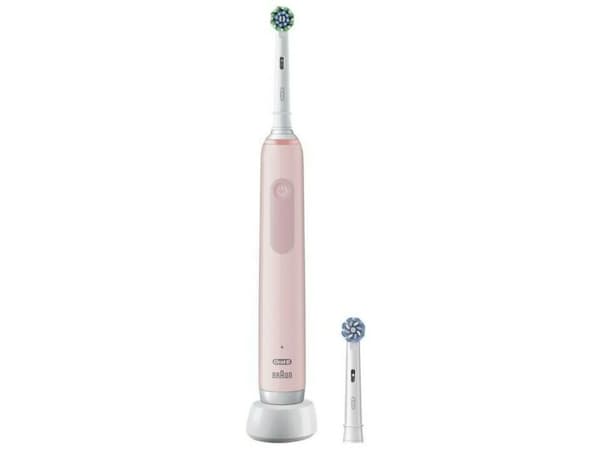 Oral-B BR2-802083, Tandborste, Vuxen, Rosa, Medium, 1 styck, Låda