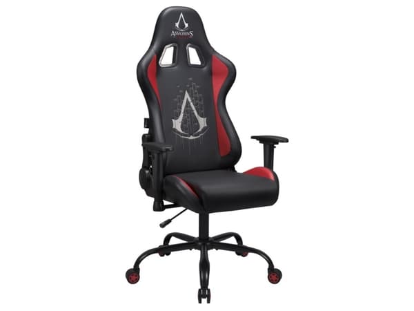 Subsonic SA5609-AC1, Padded seat, Padded backrest, Black, Red, Black, Red, Padded armrest, 5 wheel(s)