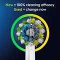 Miniatyrbillede 7 af 8: Oral B Eltandborste Pro3 Blue + Extra Refill