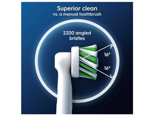 Oral-B CrossAction , 12 styck, Vit, 3 månad (er), Oral-B, Låda