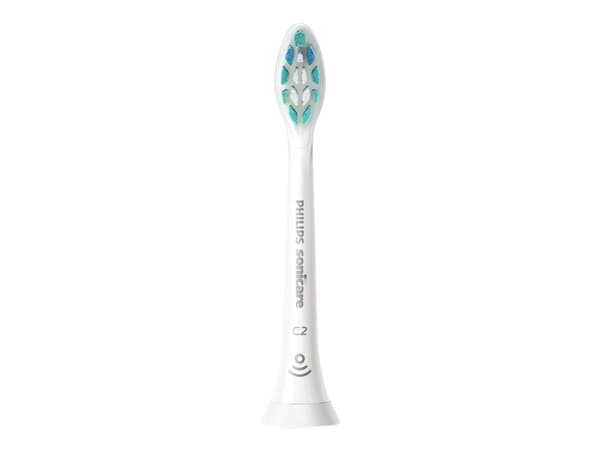 Philips Sonicare C2 HX9022 Optimal Plaque Defence - Extra tandborsthuvud - till tandborste - vit (paket om 2)