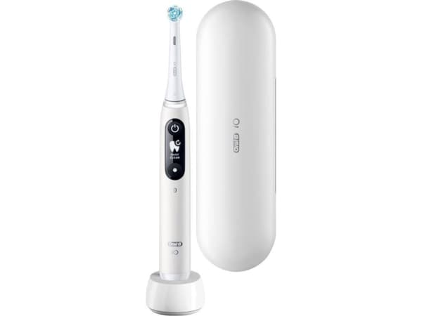 Oral-B iO 4210201381686, Roterende Tannbørste, Daglig stell, Gum omsorg, Intense, Sensitiv / Myk, Whitening, Grå, Grå, Rund, Batteri