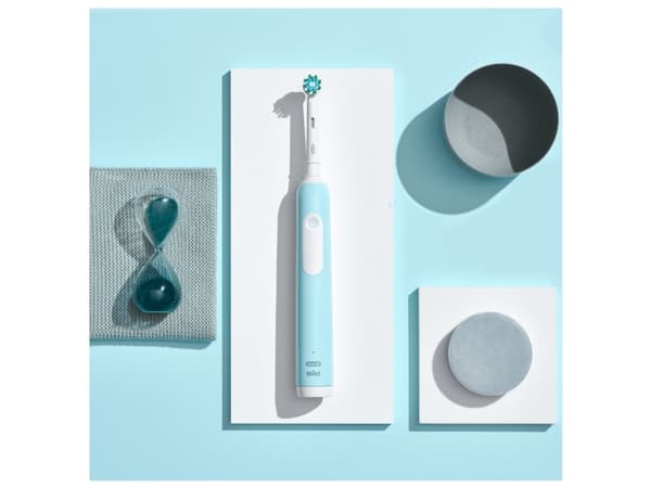 Oral-B Pro Series 1, Aikuinen, Värisevä hammasharja, Sininen, Valkoinen, 2 min, Sininen, Pyöreä