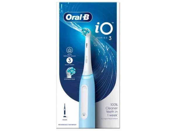 Oral-B IOSERIES3ICE elektrisk tandbørste Voksen Roterende, pulserende tandbørste Blå