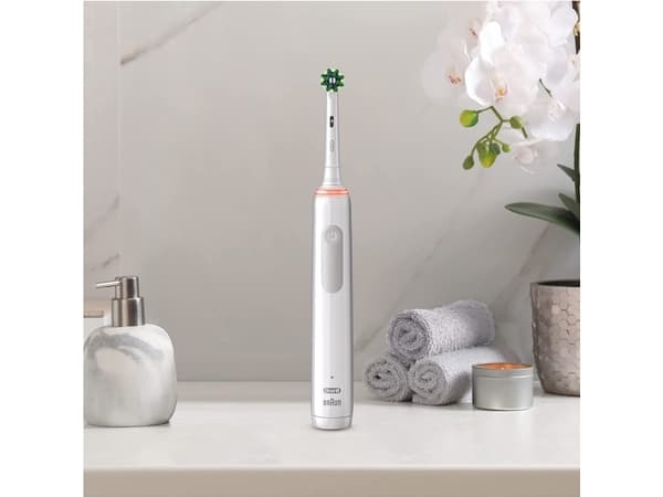 Eltandborste Pro3 White + Extra Refill + TC