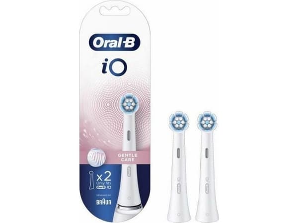 Oral-B iO Gentle Care 80335631, 2 kpl, Valkoinen, 16 g, Saksa, Oral-B, 22,8 mm