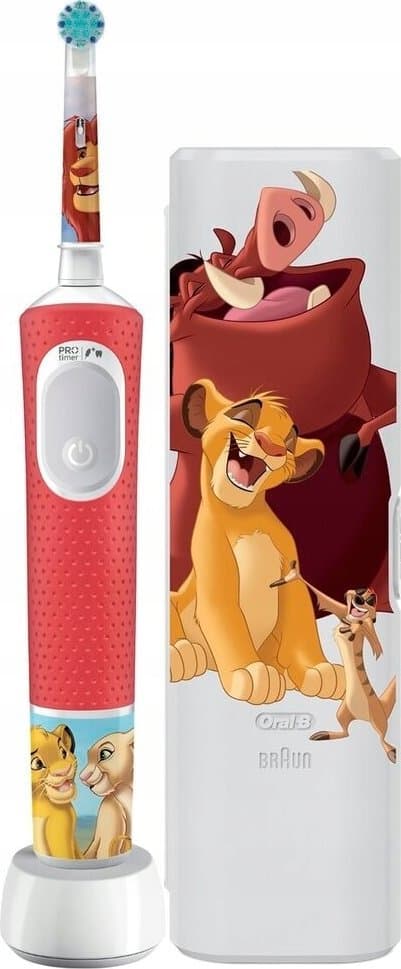 Oral-B Kids 8006540772768, Barn, Roterende Tannbørste, Daglig stell, Sensitiv / Myk, Flerfarget, Rund, Batteri