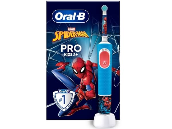Oral-B Kids 8006540772768, Barn, Roterende Tannbørste, Daglig stell, Sensitiv / Myk, Flerfarget, Rund, Batteri