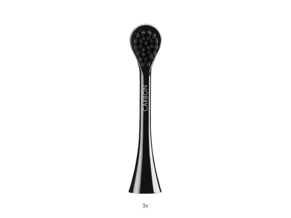Curaprox Black is White Hydrosonic, Vuxen, Ultraljudstandborste, Daglig vård, Svart, 44000 rörelser per minut, 84000 rörelser per minut