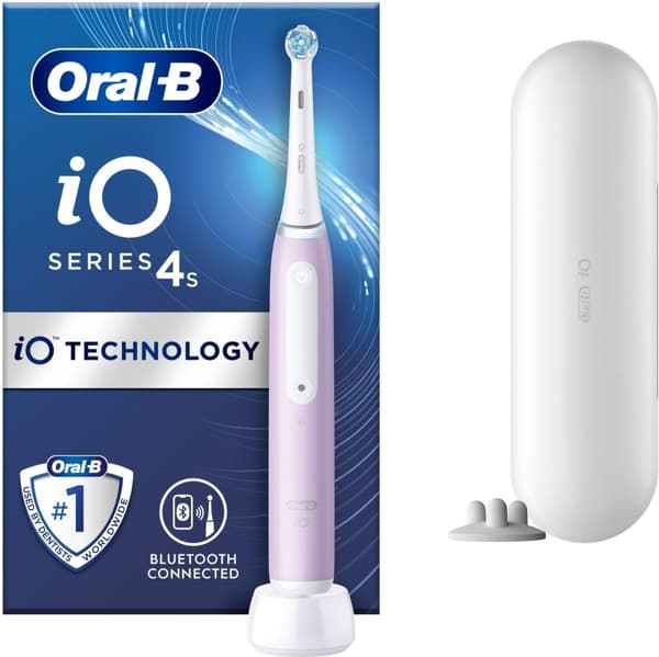 Oral B iO Series 4s - elektrisk tannbørste, lavendel