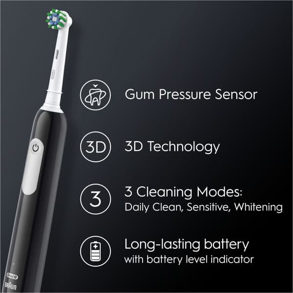 Oral B Pro Series 1 - elektrisk tandborste, svart