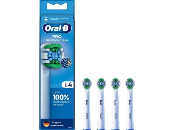 Oral-B hode for Precision Clean elektrisk tannbørste, 4 stk. EB20-4 "PRO"