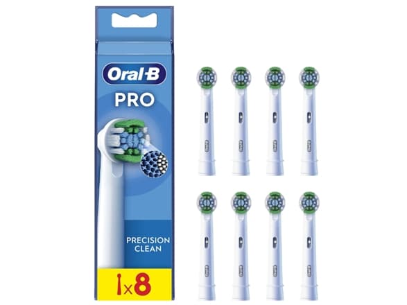 ORAL-B EBRX20-8 Precision Clean Brush Set X-filaments