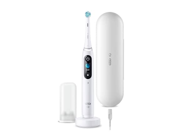Oral-B | Electric Toothbrush | iO9 Series | Rechargeable | For adults | Number of brush heads included 1 | Number of teeth brushing modes 7 | White