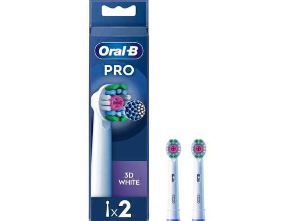 Tandborste Braun Tandborsthuvuden Oral-B EB18pRX 3D, 2 st.