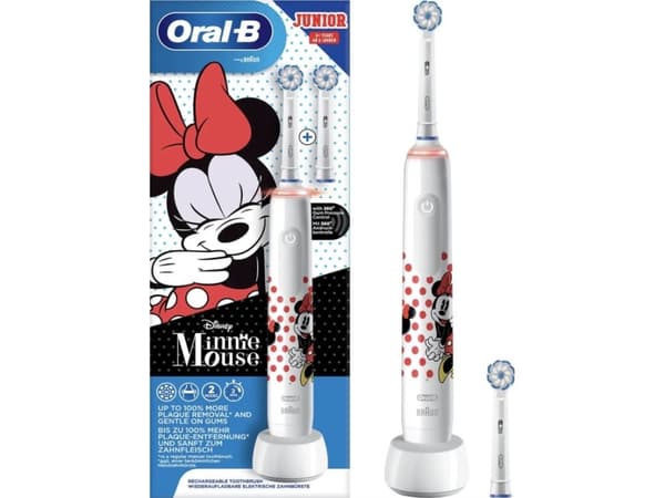 Oral-B Eltandbørste Junior - Minni Hiiri