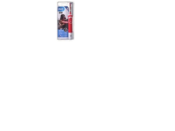 Oral-B Vitality 100 CrossAction, Vuxen, Roterande och oscillerande tandborste, Svart, Vit, 2 min, Batteri, Inbyggt batteri