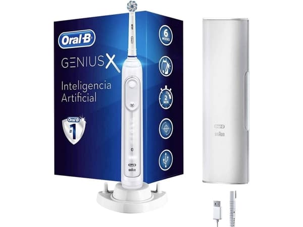 Oral-B Genius X 20100S Valkoinen 124889 Sähköhammasharja Valkoinen
