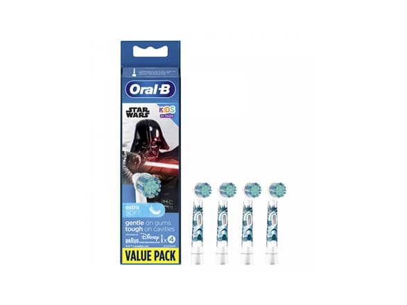Oral-B | Toothbrush replacement | EB10 4 Frozen II | Heads | For kids | Number of brush heads included 4 | Number of teeth brushing modes Does not ap