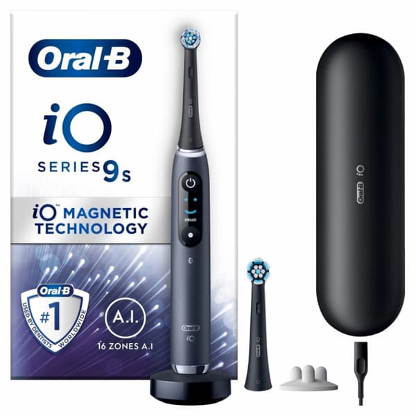 Oral-B iO9s Series M9 elektrisk tannbørste, svart