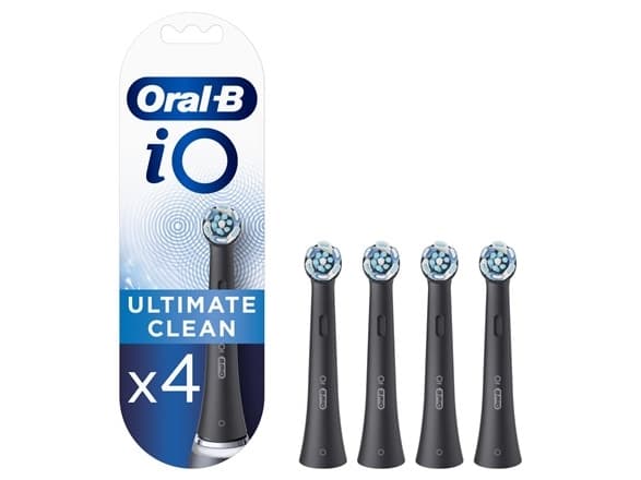 Oral-B iO Ultimate Clean 4210201342809, 4 styck, Svart, Oral-B iO