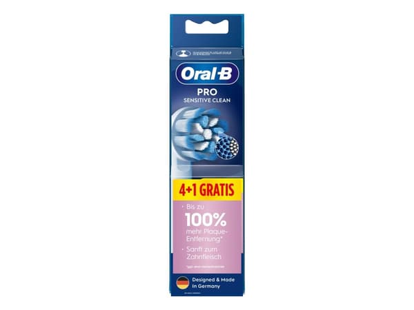 Oral-B Pro Sensitive Clean, 5 styck, Vit, Extra mjuk, Oral-B, iO, Pulsonic, Blåsa