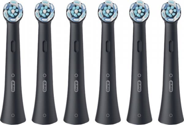 Tannbørste Braun CB-6 Oral-B iO Ultimate Clean Black XL utskiftbare tannbørstehoder 6 stk (IO UC EB6 sort)