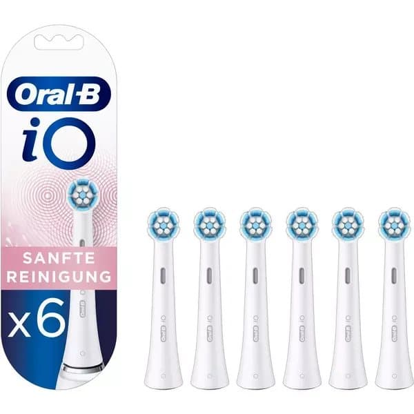 Braun Oral-B Harjat iO Gentle Cleaning 6er Ersazubürsten 418221 (418221)