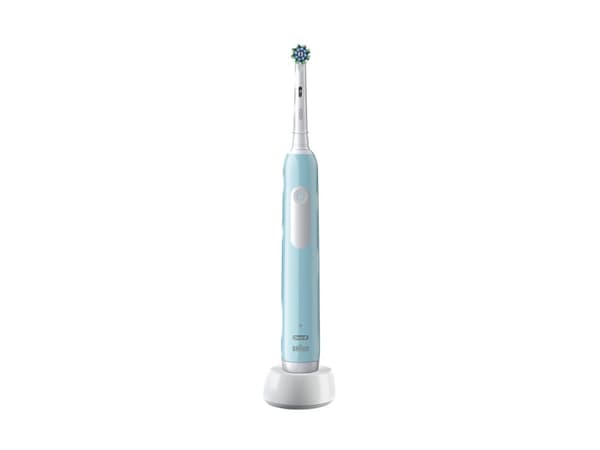 Oral-B PRO Series 1, Voksen, Roterende, pulserende tandbørste, Daglig pleje, Sensitiv, Blegning, 20000 Omdrejninger pr. minutt, Blå, 8800 Omdrejninge